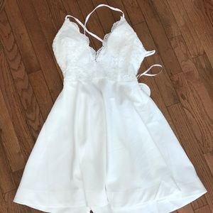 White xenia dress